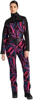 [Dare2b] Women's SupremacyIISnowst Snowsuit, Hot Pink Optical Jewel, 18L, Hot Pink Optical Jewel, 18 Long
