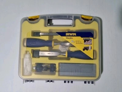 IRWIN Marples MS500 3 Piece Wood Chisel Set with Sharpening Kit 10507931