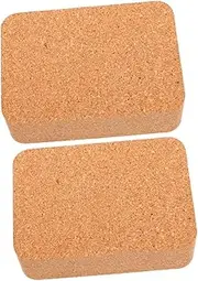 LOLIPPYY Soft Cork Punching Boards for Diy: 2 Pack Cutting Pads Precise Holes for Craft Projects