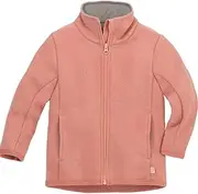 [Disana] ZIPPER-JACKET Children's Jacket Wollwalk Zip | 100% Organic Merino Wool | Spring Summer Autumn | Chin Guard | Baby Toddler Child Unisex | Made in Germany | GOTS IVN Best