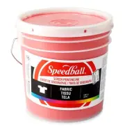 Speedball Fabric Screen Printing Ink 128-Ounce Red