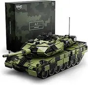 Nifeliz Leopard II A7 Tank, WW2 Military Tank Building Set for Adults, Collectible Army Model to Build and Display, Gift Ideal for Military Enthusiasts (2,069 PCS, NF10269)