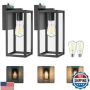 OREiN 12 Inch Dusk to Dawn Porch Lights Outdoor, 30%/50%/100% Dimmable Outdoo