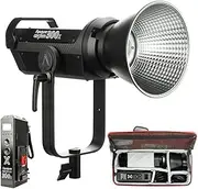 Aputure LS 300X Bi-Color 2700K-6500K Tunable Point-Source LED Bowens Mount V-Mount Plante Sidus Link,2.4G,100m Wireless Remote Control for Video Recording, Children Photography, Outdoor Shooting