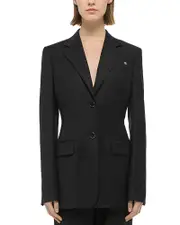 Helmut Lang Wool Darted Blazer