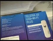 Telstra 4G USB Dongle E8372 USB + Wifi 4GX TELSTRA Mobile Broadband