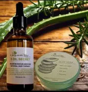 5 Secret Oil Hair Regrow oil & Aloe Vera Gel combo