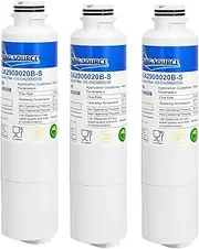 Refrigerator Water Filter DA2900020，Compatible for Samsung ，DA29-00020A/B, DA29-00020B-1, HAF-CIN/EXP, 46-9101 for French Door Fridge(3PCS)