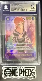 BGS 10 One Piece EB01-061 SEC* Mr.2.Bon.Kurei(Bentham) - English - Graded