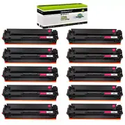 10 Pack Magenta Toner Fits for HP CF503A 202A Color LaserJet Pro M254dn M254nw