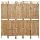 NNEVL 5-Panel Room Divider Bamboo 200x180 cm