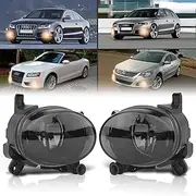 TangMiGe 1 Pair Fog Light For Audi A1 A5 A6 Q3 A4 Cart 8X 8K2 8K5 8T 8F 4G2 4G5 4GH 8UB 8UG Volkswagen VW Passat CC 357 06/2007-12/2014 H11 Black smo. ke Lens