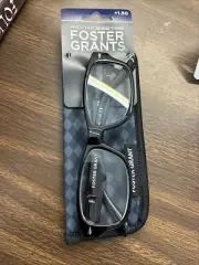 Men’s Foster Grant +1.50 Reading Glasses With Protective Case