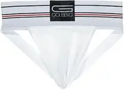 GOLBERG G Men’s Athletic Supporter – Contoured Waistband for Comfort – (Frost, X-Small), Frost, Small