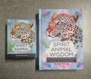 New Spirit Animal Wisdom Hardcover Book Sealed Oracle Deck by Rachel Farabaugh