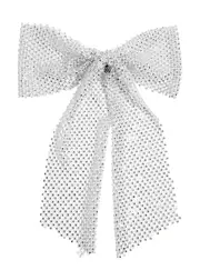 Maison Michel Paris Wicole Crystal-embellished bow Hair Clip - White ONE SIZE