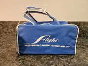 Vintage Flight Auto / Aircraft / Marine Cleaner-Wax Kit in Vinyl Bag READ