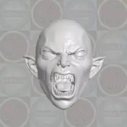Female Vampire Ladyblood custom head for Marvel Legends & other action figures