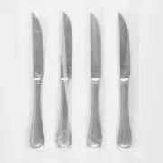 New Set of 4x 9 ⅜" Steak Knives, 3 Available, Barlowe by Lenox