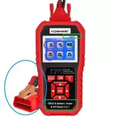 KONNWEI KW890 3-in-1 OBD2 Scanner Car Battery Tester & Oil Service Light Reset