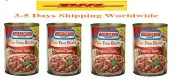 4 Cans Cooked Plain Fava Beans Egyptian Original Taste 3.5 Ib فول مدمس جاهز
