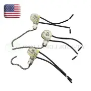 3Pack Ceiling Fan Light Switch ZE-109 Fan Switch Ceiling Pull Chain Switch7598