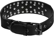 HOUDERCO with Spiked Choker Dog Neck Protector Pet Anti Bite Dog Cooling Accessories Dog Small Spiked Collars