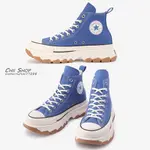 【CHII】日本限定 CONVERSE ALL STAR 100 TREKWAVE HI 高筒 防潑水 鋸齒厚底 海藍色