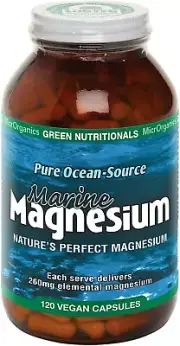 Marinemagnesium 120 Capsules - Vegan Vegetarian Friendly