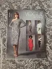 Vogue 1674 Misses' Fitted Dress Sewing Pattern Sz 6-14 Uncut