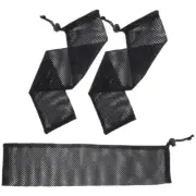 3 Pcs Wild Bird Feeder Mesh Bag Drawstring for Birds Sack Feeders