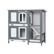 i.Pet Rabbit Hutch Wooden 98x45x92cm