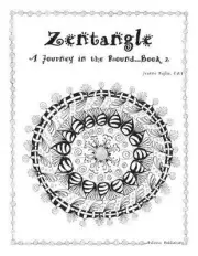 Zentangle - A Journey in the Round Book 2 by Jeanne Paglio Czt (English) Paperba