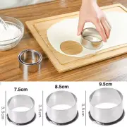 Eco-Friendly Pastry Tools Stainless Steel Dumpling Maker Wraper Dough Cutter New