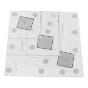 Quilt Ruler, Creative Grids Log Cabin Trim Tool Easy to Read for Fabric Cutting