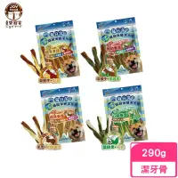 在飛比找momo購物網優惠-【Joy Food 喜樂寵宴】每日潔-雙色螺旋保健潔牙骨 2