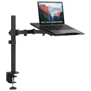 Laptop Desk Mount Full Motion Laptop Arm With Vented Tray Heavyduty Adjustable N