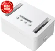 Metal Time Lock Box, Phone Locked Box with Timer, Locking Safe Storage, Self-Con