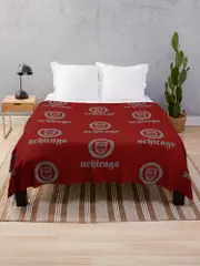 Chicago University Throw Blanket