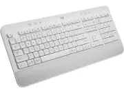 Logitech Signature K650 Comfort Full-Size Wireless Keyboard with Wrist Rest, BLE