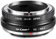 K&F Concept Lens Mount Adapter for Canon FD FL Lens to Nikon Z6 Z7 Camera