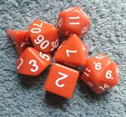 DUNGEONS & DRAGONS RPG DICE OPAQUE BROWN