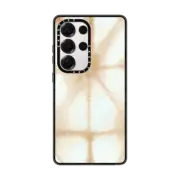 Galaxy S25 Ultra Impact Magnetic Case Golden Shibori iPhone Case