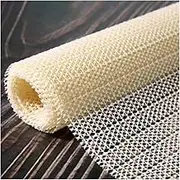 Anti Slip Rug (1.2 * 2m) Underlay PVC Non Slip Matting Rugs Underlay Antislippery Mat Underlay Non Slip Carpet Rug Gripper Pad Multipurpose for Drawers Shelves Tray Carpet (White)