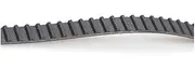 1pc XL Rubber Synchronous Belt Width 10mm Length 60mm-124mm Synchronous Wheel Synchronous Belt Closed-Loop Synchronous Belt(XL-102 Width 10mm)
