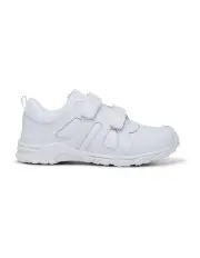 [Clarks] Noah School Shoes in White