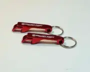 NEW Ballast Point Brewing Company Bottle Opener Keychain Keyring Set of 2