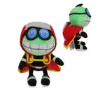 Mario Plush with Cloak Cap, Kirby Plush Doll with Glasses, Bean Head Funny Doll