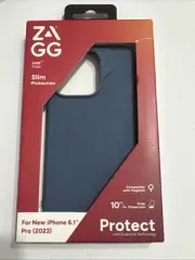 ZAGG GEAR4 Luxe Snap Series Slim Protection Case for iPhone 15 Pro - Blue