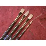 Princeton Brush 6300F-6 Best Synthetic Hair Acrylic and Oil Brush Flat 6